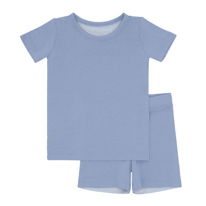 Two-Piece Pajama Set in Slate